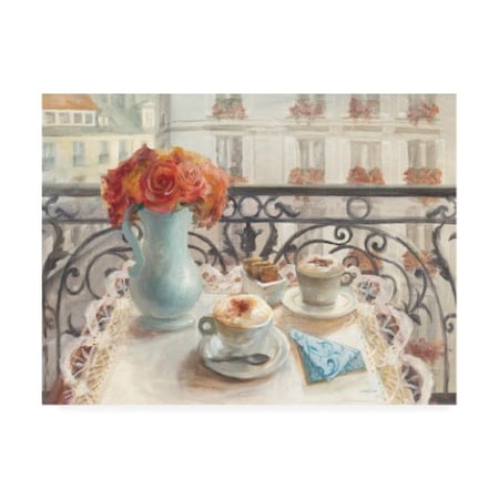 Danhui Nai 'Le Petit Dejeuner' Canvas Art,24x32